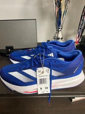 adidas Adizero SL2 Men's Running Shoes - Royal Blue & White